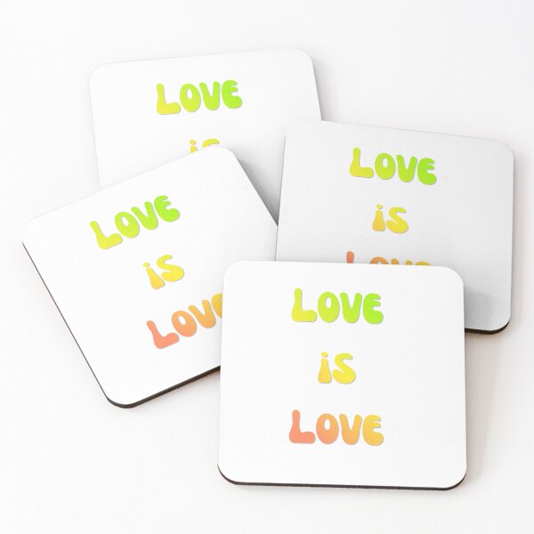 Item preview, Retro Love Is Love Pride designed and sold by Snowy Studio Designs.
