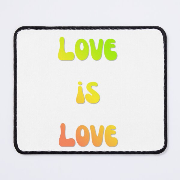 Item preview, Retro Love Is Love Pride designed and sold by Snowy Studio Designs.