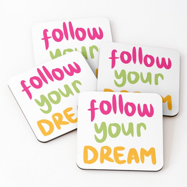 Item preview, Follow Your Dream Motivational Inspiration Quote designed and sold by RetroMini2026.