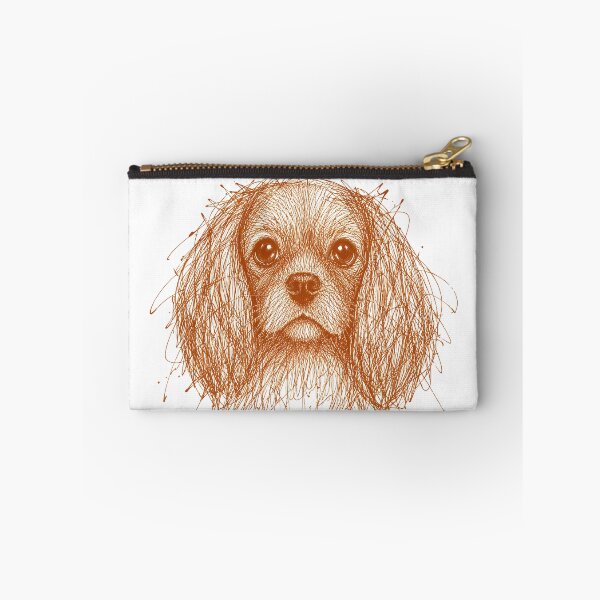 Item preview, Retrato garabateado de Ruby Cavalier designed and sold by Kaurisdigital.