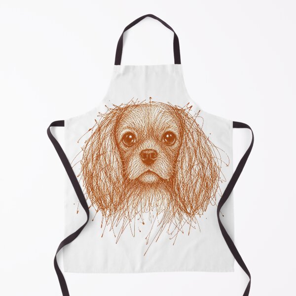 Item preview, Ruby Cavalier Scribble Portrait  designed and sold by KaurisDigital.