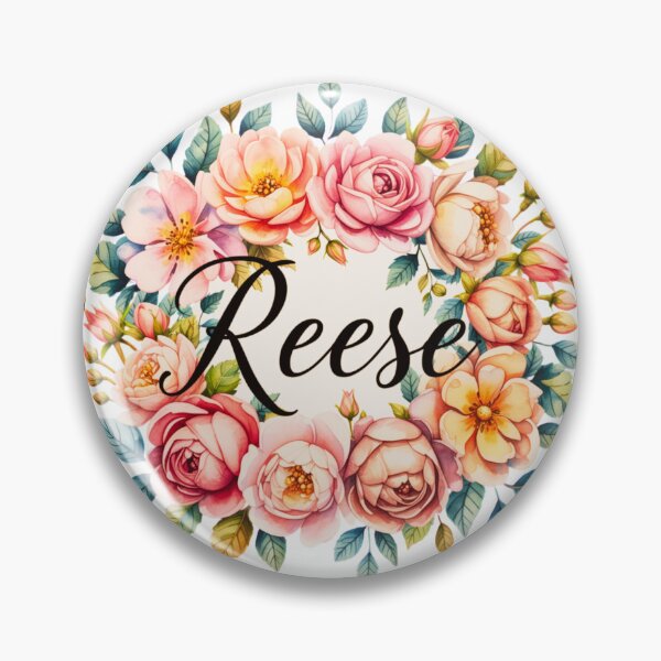Item preview, Reese Floral Name Watercolor Boho Personalized Design designed and sold by ArcticFoxStudio.