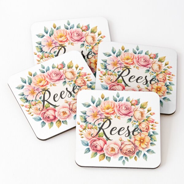 Item preview, Reese Floral Name Watercolor Boho Personalized Design designed and sold by ArcticFoxStudio.