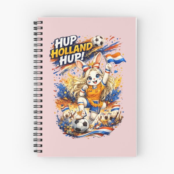 Item preview, Hup Holland Hup Cute Bunny Soccer Fan World Cup 2026 designed and sold by AnyMar2023.
