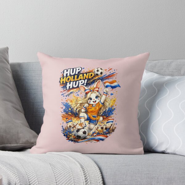 Item preview, Hup Holland Hup Cute Bunny Soccer Fan World Cup 2026 designed and sold by AnyMar2023.