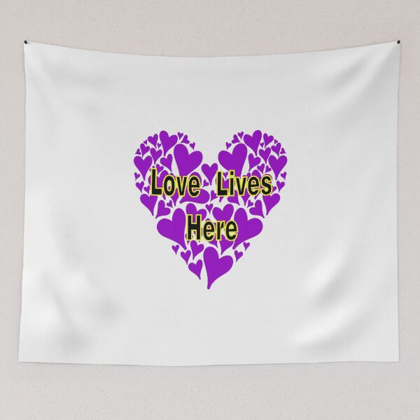Item preview, Love Lives Here 3 designed and sold by GraphicStyleX.