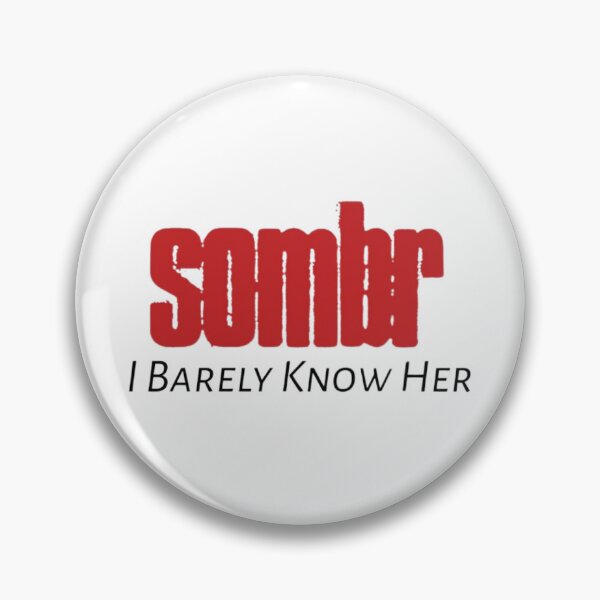 Item preview, Sombr I barely know her designed and sold by DhriegoStudio.