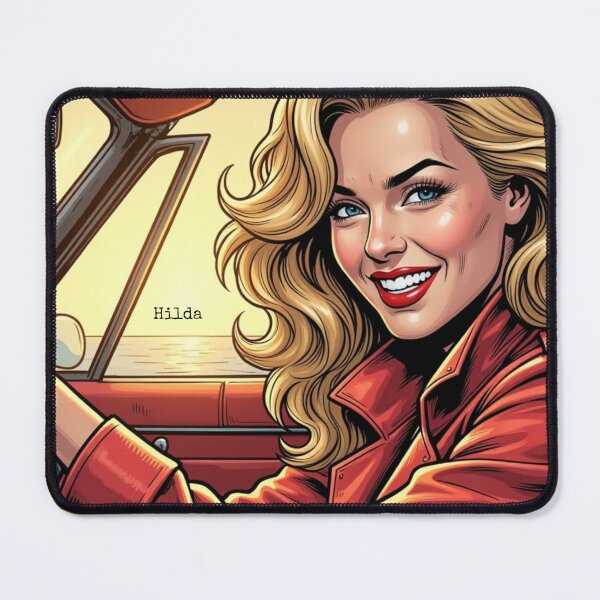 Item preview, Vesuvius 0: Agent Hilda Retro Summer Drive designed and sold by inkmxpstudios.