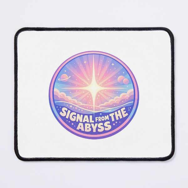 Item preview, Signal From the Abyss – Science Fiction designed and sold by LuveraxArt.