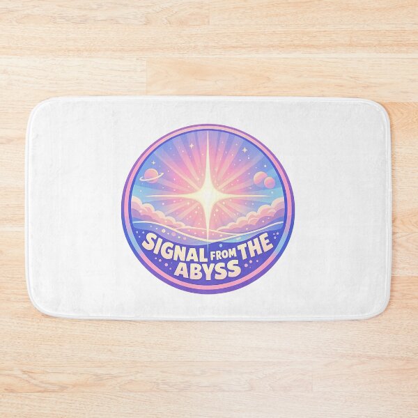 Item preview, Signal From the Abyss – Science Fiction designed and sold by LuveraxArt.