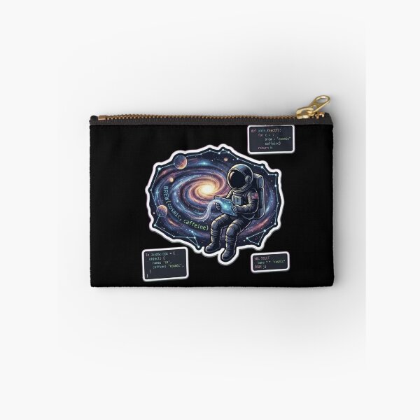 Item preview, Cosmic Developer Astronaut Coding Galaxy Nebula Hacker   designed and sold by Barkashow.