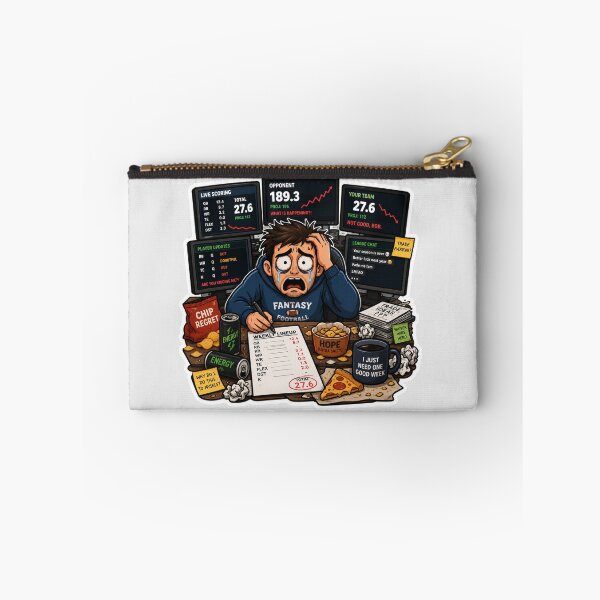 Item preview, Fantasy Football Meltdown Sticker | Funny Sports Fan Meme Decal designed and sold by Fanverse Merchandise.