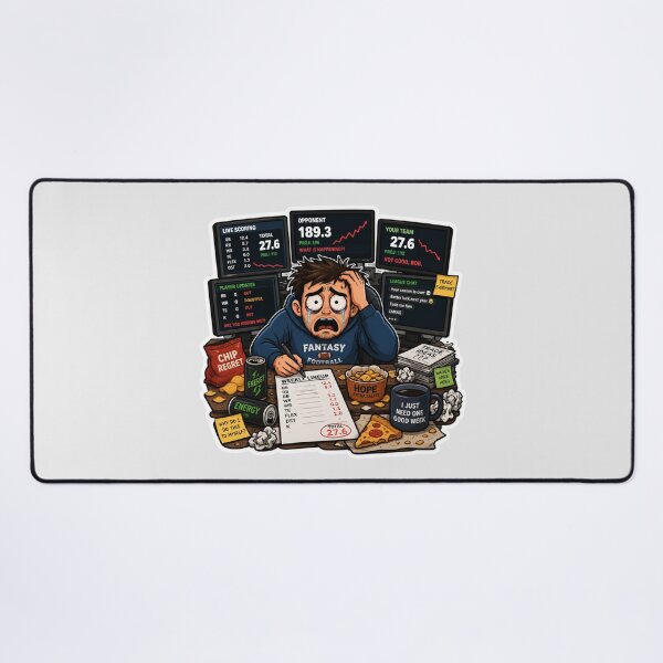 Item preview, Fantasy Football Meltdown Sticker | Funny Sports Fan Meme Decal designed and sold by Fanverse Merchandise.
