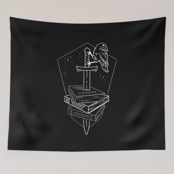 Item preview, Crow's Library designed and sold by polliadesign.
