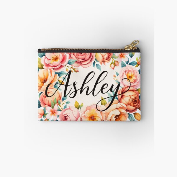 Item preview, Ashley Floral Name Watercolor Boho Personalized Design designed and sold by ArcticFoxStudio.