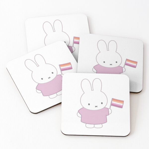 Item preview, Lesbian Miffy – LGBTQ+ Pride designed and sold by xoxo, marie.