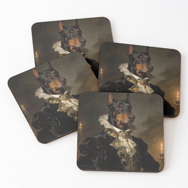 Item preview, Aristocratic Doberman Portrait designed and sold by VelarisMoon.
