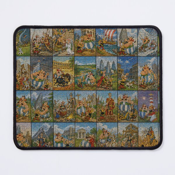 Item preview, Asterix — The Complete Mosaic of 40 Albums designed and sold by JcAbstractArt.