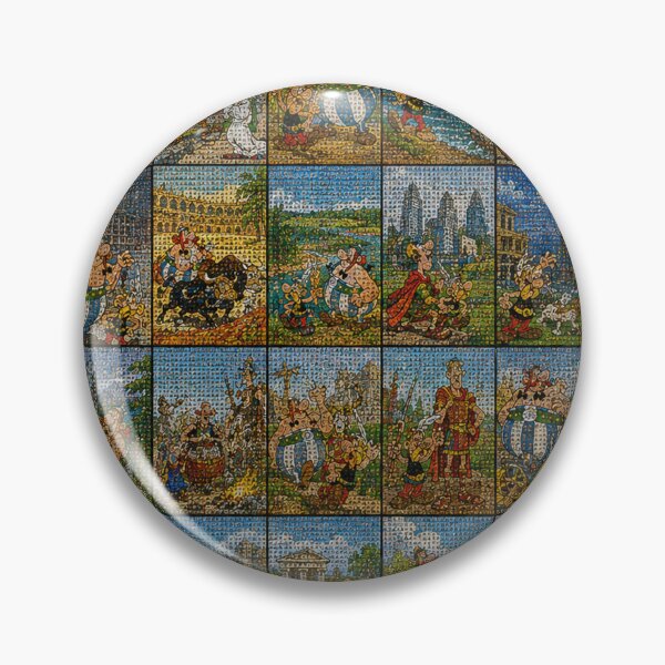 Item preview, Asterix — The Complete Mosaic of 40 Albums designed and sold by JcAbstractArt.