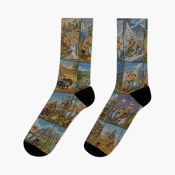 Item preview, Asterix — The Complete Mosaic of 40 Albums designed and sold by JcAbstractArt.