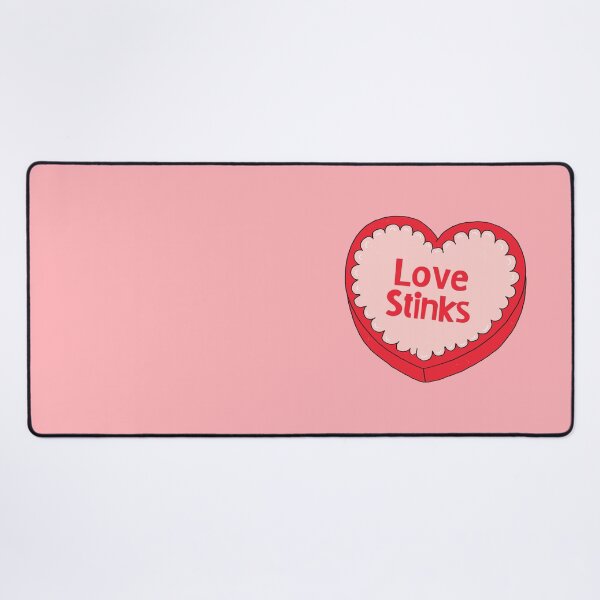 Item preview, Love Stinks, Heart-Shaped Candy Box designed and sold by yellowflowerhut.