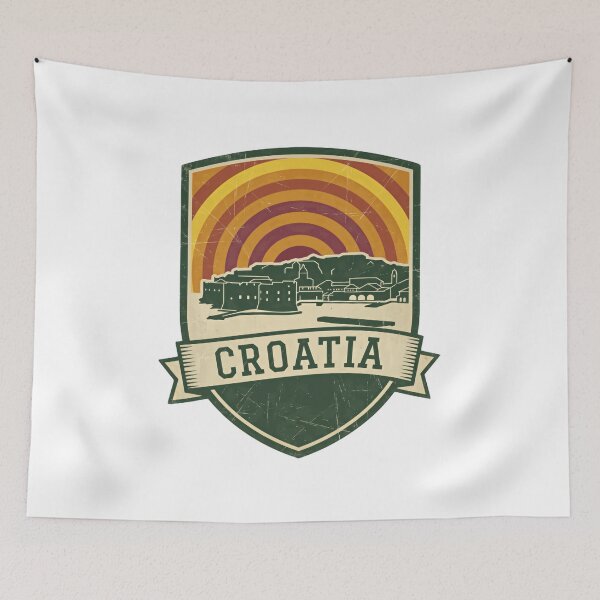 Item preview, Croatia European Travel Souvenir designed and sold by Simsimah26Parks.