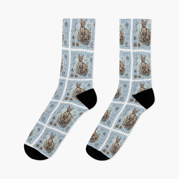Item preview, Devon Rex Cat Anatomical Sketch Print designed and sold by Paolo-Bandal.