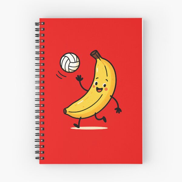 Item preview, Cute Banana Volleyball Player Character designed and sold by AlchemyColor.