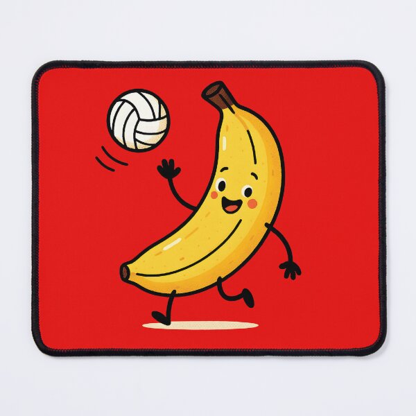 Item preview, Cute Banana Volleyball Player Character designed and sold by AlchemyColor.