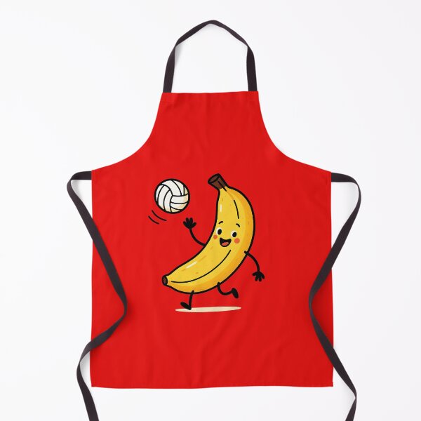 Item preview, Cute Banana Volleyball Player Character designed and sold by AlchemyColor.