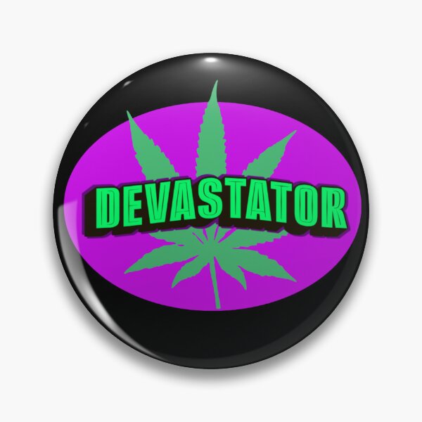 Item preview, Devastator Weed Purple Green Sticker designed and sold by Shel13X.