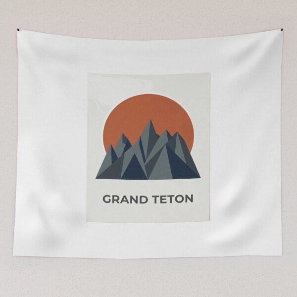Item preview, Grand Teton National Park Mountains Travel Hiker Nature designed and sold by Simsimah26Parks.