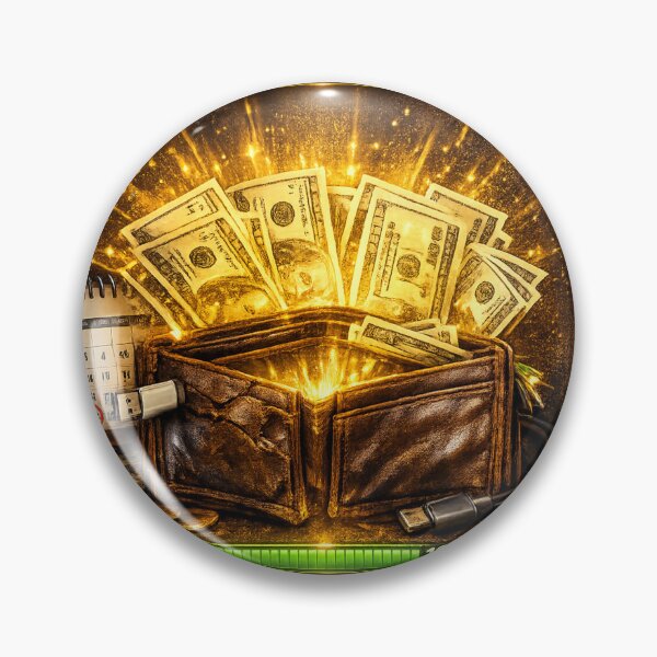 Item preview, Payday Arrived — Fully Charged Wallet designed and sold by ivodanivan.