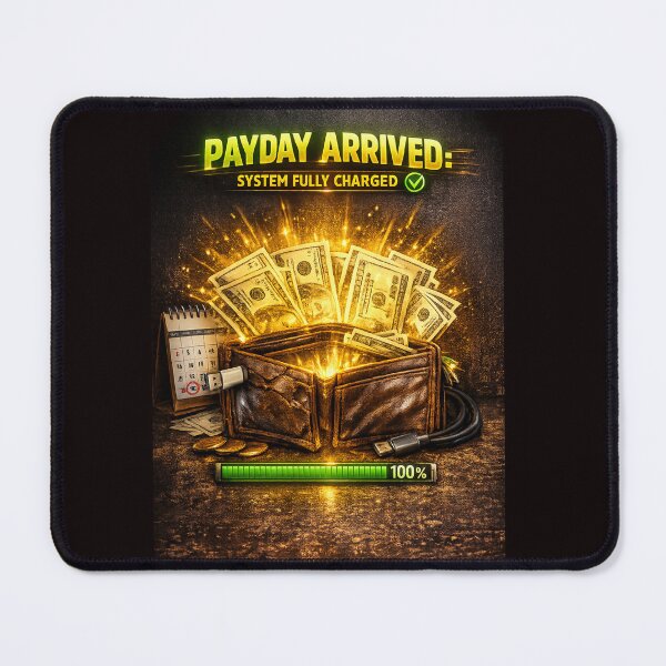 Item preview, Payday Arrived — Fully Charged Wallet designed and sold by ivodanivan.