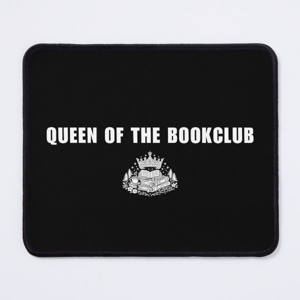 Item preview, Queen of the Bookclub - Vintage bookworm designed and sold by SidTastic .
