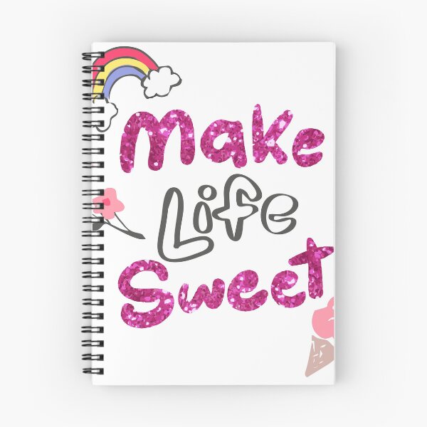 Item preview, Make life sweeter designed and sold by GraphicStyleX.