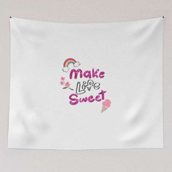 Item preview, Make life sweeter designed and sold by GraphicStyleX.