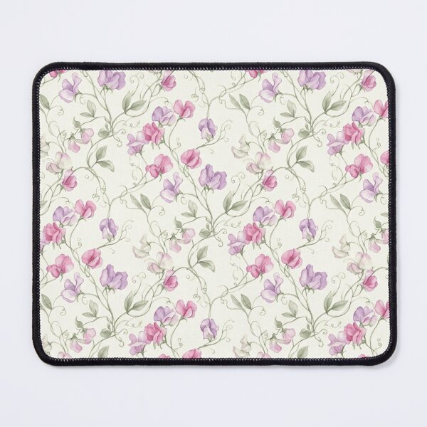 Item preview, Sweet Pea Vine Watercolor Delicate Floral Seamless Pattern designed and sold by Inkworksbyshery.