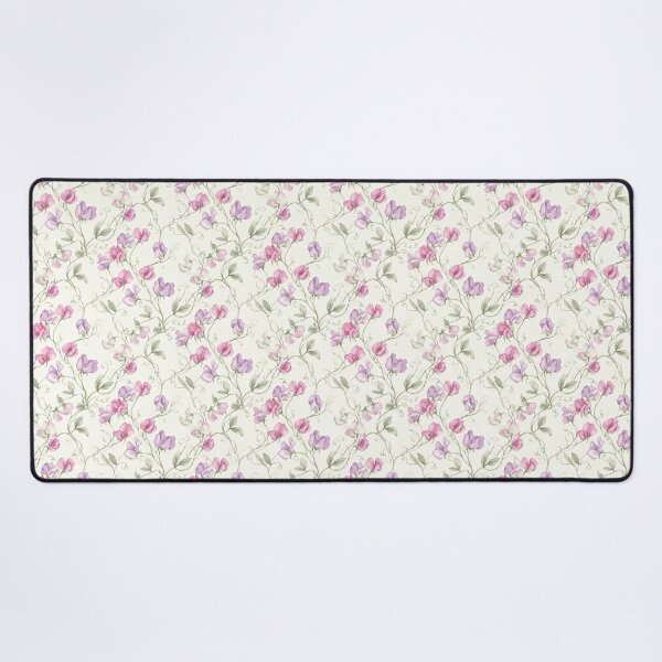Item preview, Sweet Pea Vine Watercolor Delicate Floral Seamless Pattern designed and sold by Inkworksbyshery.