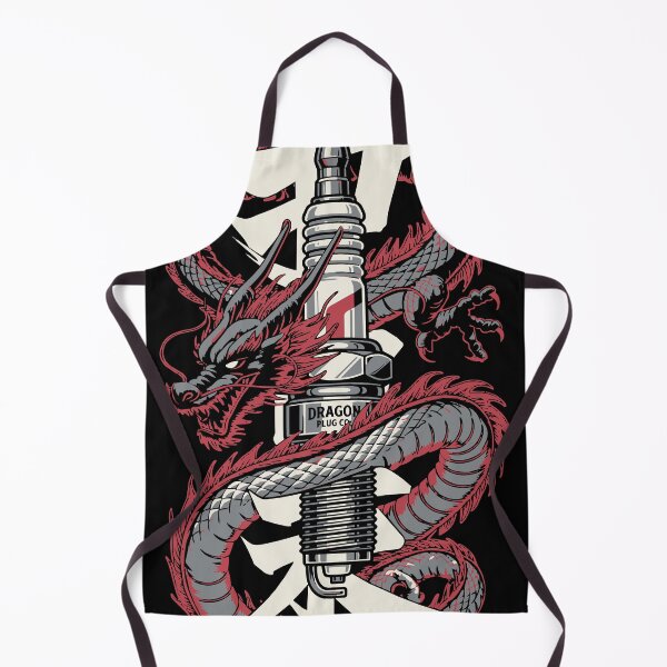 Item preview, Racing - Spark Plug Dragon - Racing T-Shirt designed and sold by RaceDayRags.