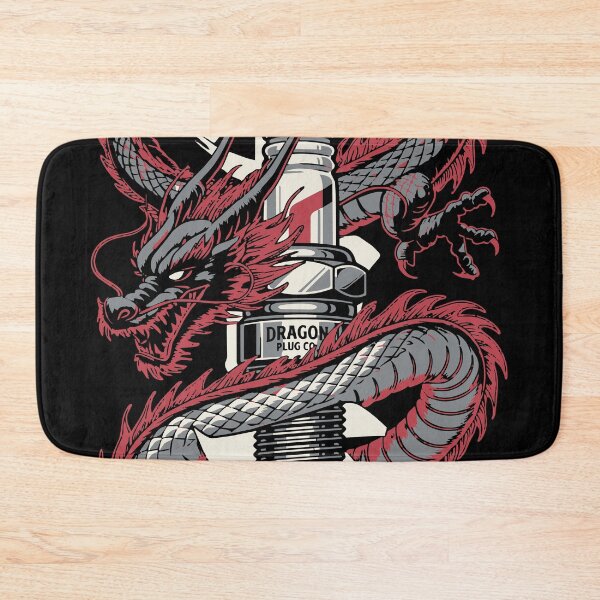 Item preview, Racing - Spark Plug Dragon - Racing T-Shirt designed and sold by RaceDayRags.