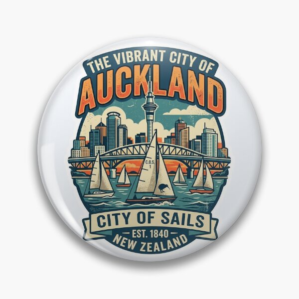 Item preview, Auckland New Zealand City of Sails designed and sold by ACHIZ.