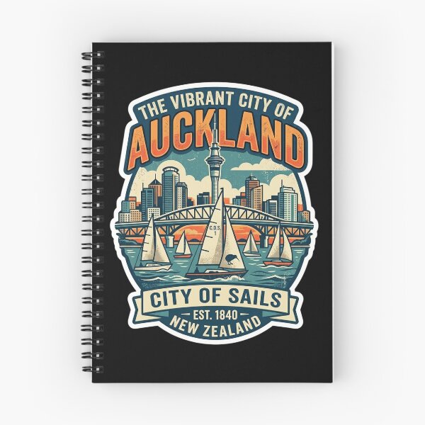 Item preview, Auckland New Zealand City of Sails designed and sold by ACHIZ.