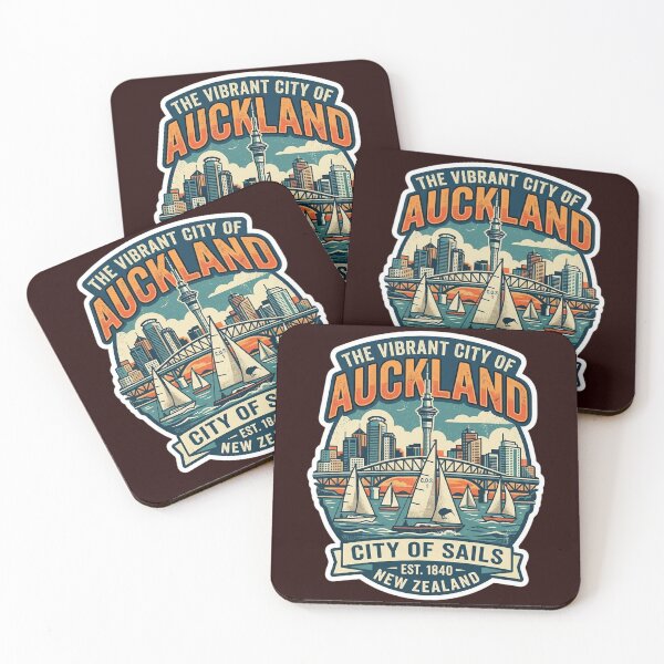 Item preview, Auckland New Zealand City of Sails designed and sold by ACHIZ.