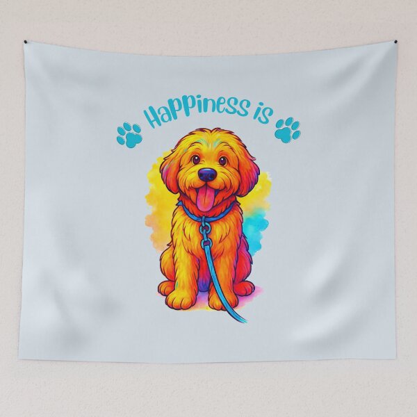 Item preview, Happiness ls puppy designed and sold by Doodles Down South.