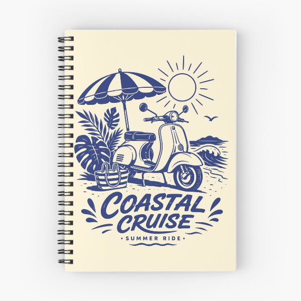 Item preview, Vintage Coastal Cruise Summer Ride designed and sold by 89shirts.