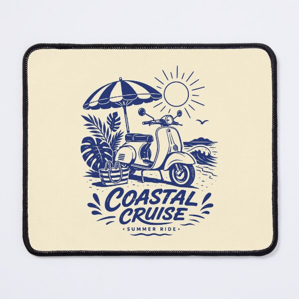 Item preview, Vintage Coastal Cruise Summer Ride designed and sold by 89shirts.