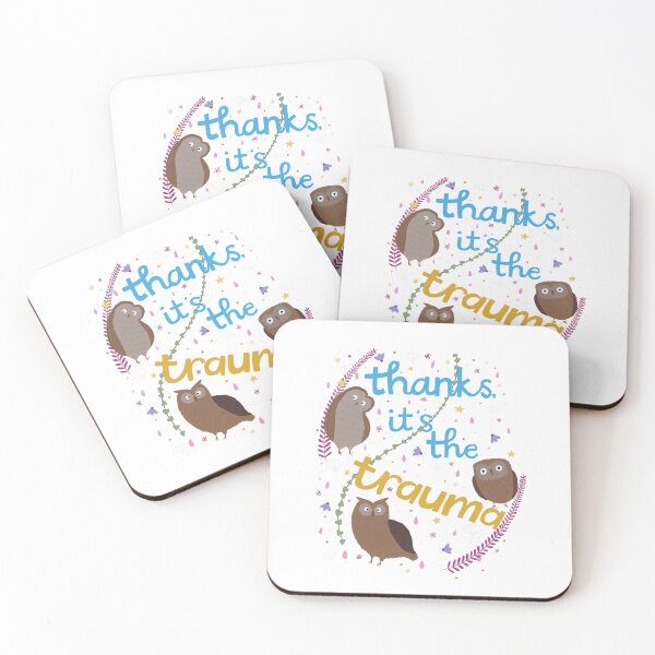 Item preview, Thanks, it’s the trauma designed and sold by helenpea.