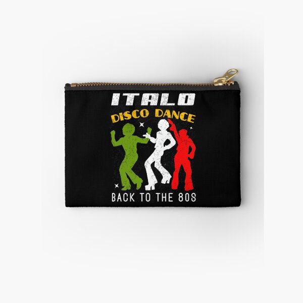 Item preview, Italo Disco Dancing Back to the  80s  Retro Distressed  Black designed and sold by Graphroad.