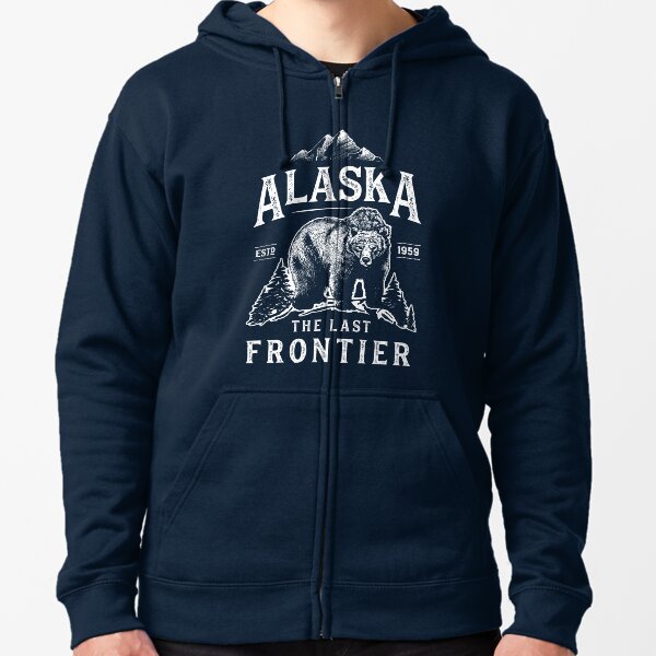 Item preview, Alaska The Last Frontier Bear Home T Shirt Men Women Vintage Gifts National Park designed and sold by LiqueGifts.